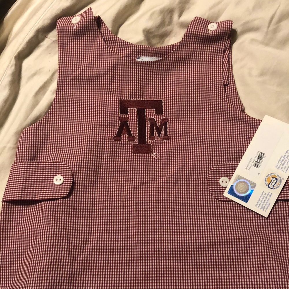 Texas A&M Aggie romper